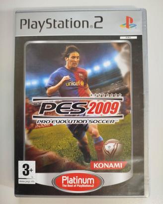 PES 2009 per Playstation 2 PS2, come nuovo, ITA
