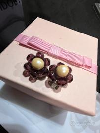 Orecchini vintage con clip.