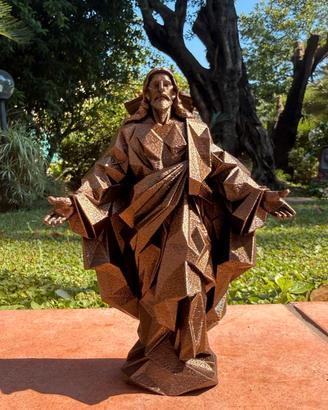 Statuetta di Gesù realizzata con stampa 3D