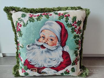 Cuscino per divano, a tema Babbo Natale 