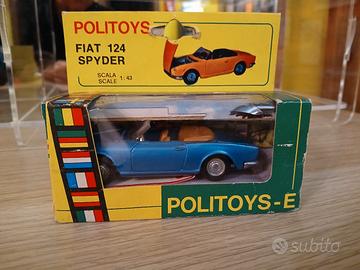 Politoys- fiat 124 spyder . no mebetoys 