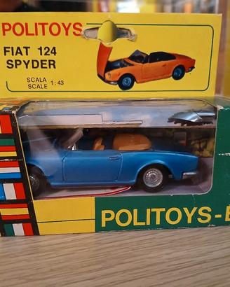Politoys- fiat 124 spyder . no mebetoys 