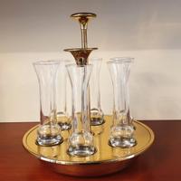 Dispenser con 6 bicchierini per liquore