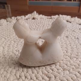 Piccola statua in marmo provenienza EX-URSS