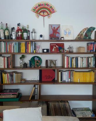 Libreria legno massello