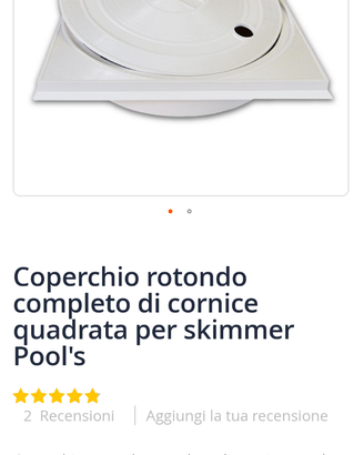 Copri Skimmer piscina