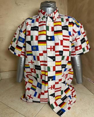 Camicia Balenciaga  bandiere