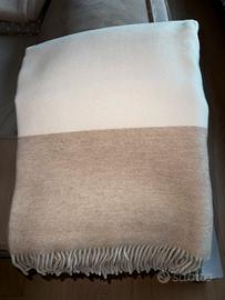 Plaid in cashmere double Brunello Cucinelli