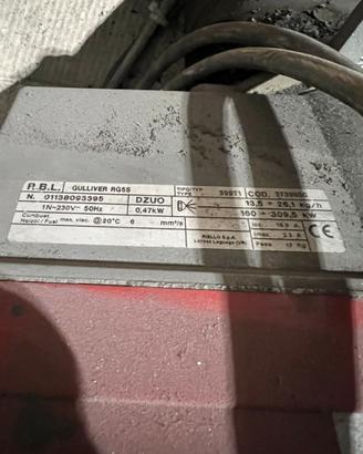 Bruciatore riello a gasolio