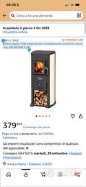 STUFA A LEGNA BLIST EKONOMIK LUX 7 kW