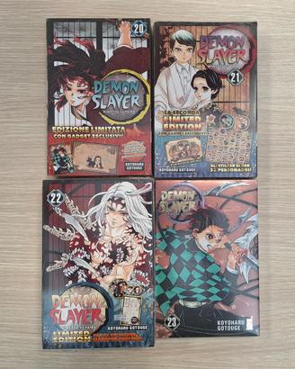 Demon Slayer 20 21 22 23 Limited Edition Variant