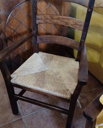 2 Sedie legno