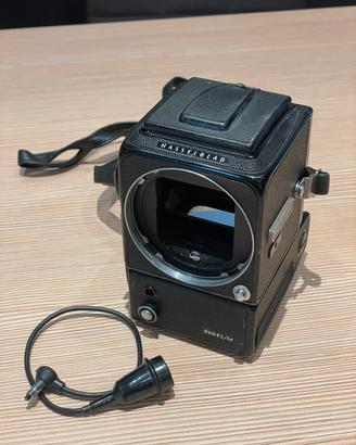 Hasselblad 500 EL/M + pozzetto + scatto flessibile