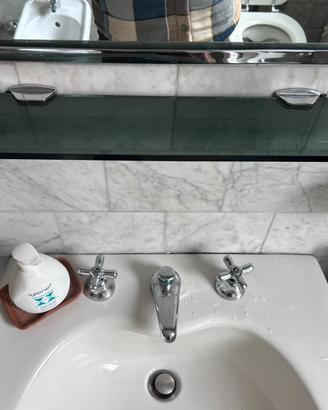 Specchio mensole bagno anni 70 veca ? Fontana arte