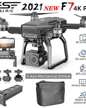 drone SJRC F7 PRO GPS Drone 4K Dual HD Camera 3km