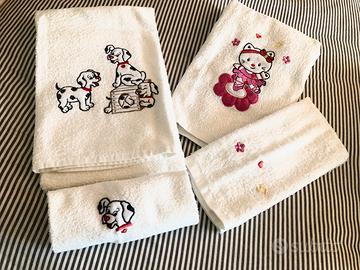 Set asciugamani bambini
