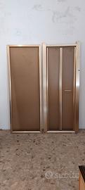 box doccia vetro satinato 75x75 angolare