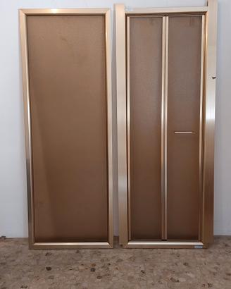 box doccia vetro satinato 75x75 angolare