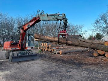 Sollevatore - Escavatore gommato O & K