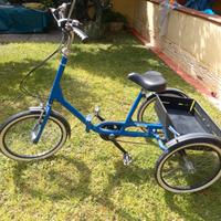 Bicicletta tre ruote 
