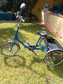 Bicicletta tre ruote 