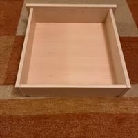 4 Cassetti Poliform 47x47 altezza 14 cm