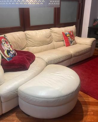 Divano Divani & Divani by Natuzzi, in vera pelle
