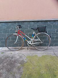 bici da donna ruota 28 con cambio