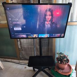 Televisore Samsung 40" con Fire TV e carrello