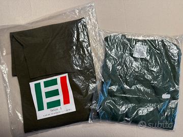 Lupetto ed una maglietta Militare Esercito L e IV