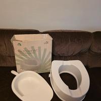 Rialzo universale per wc anziani disabili