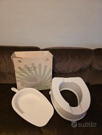 Rialzo universale per wc anziani disabili