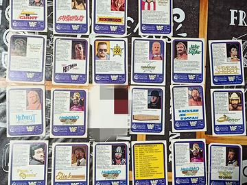 carte wrestling Merlin 1991 WWF