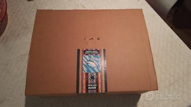 Porta pirofila ovale con coperchio Alessi Diablo