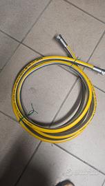 Tubo flessibile GAS 4 metri in acciaio inox  NUOVO
