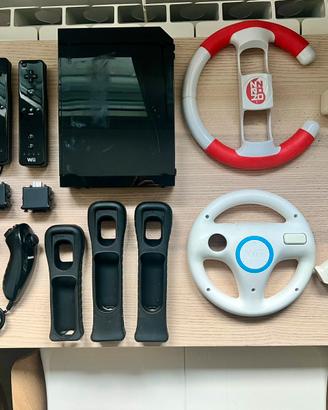 Nintendo Wii completa + 8 giochi e accessori