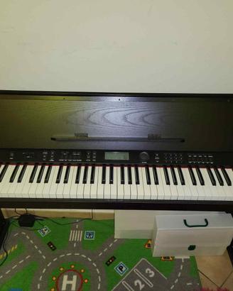 Vida XL Pianoforte Classico Digitale Elettronico