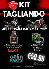 KIT TAGLIANDO DUCATI MULTISTRADA T.T. OLIO MOTUL