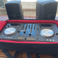 DJ CONSOLE PIONEER + BORSA PIONEER + 2 CASSE DB