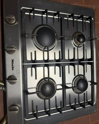 Piano cottura a gas MIELE KM2010G acciaio inox