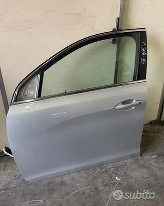 Porta - Portiera Anteriore Sx Per Peugeot 308 2016