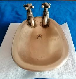 portaoggetti in ottone lavorazione artigianale 