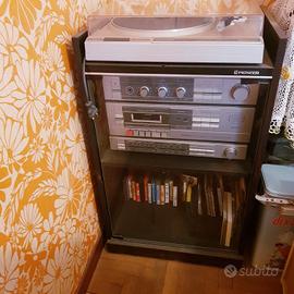 IMPIANTO STEREO HI FI  PIONEER VINTAGE