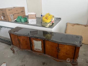 Credenze tavolo specchio Chippendale 