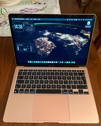 MacBook Air 13,3” M1 2020, 8 GB RAM, 256 GB SSD