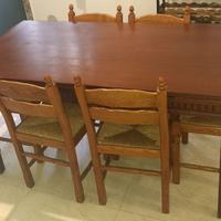 Tavolo sala o cucina in legno