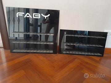 Espositore per cosmetici e smalti Faby 