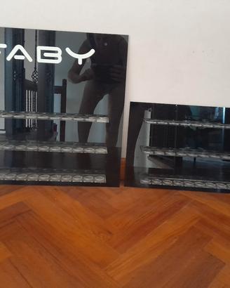 Espositore per cosmetici e smalti Faby 