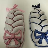 Formelle spighe Thun rosa e blu