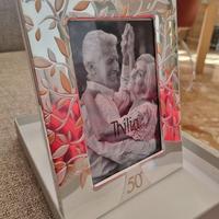 cornice argento celebrativa 50 anni